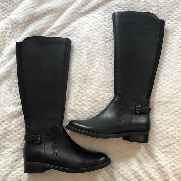 Blondo Evie Black Waterproof Knee-High Boots